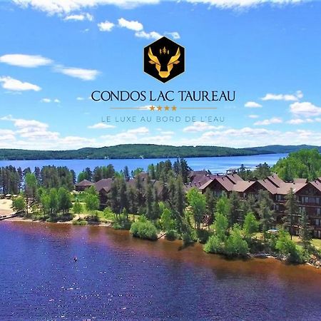 Les Condos Du Lac Taureau- Rooms & Condos Saint-Michel des Saints Luaran gambar